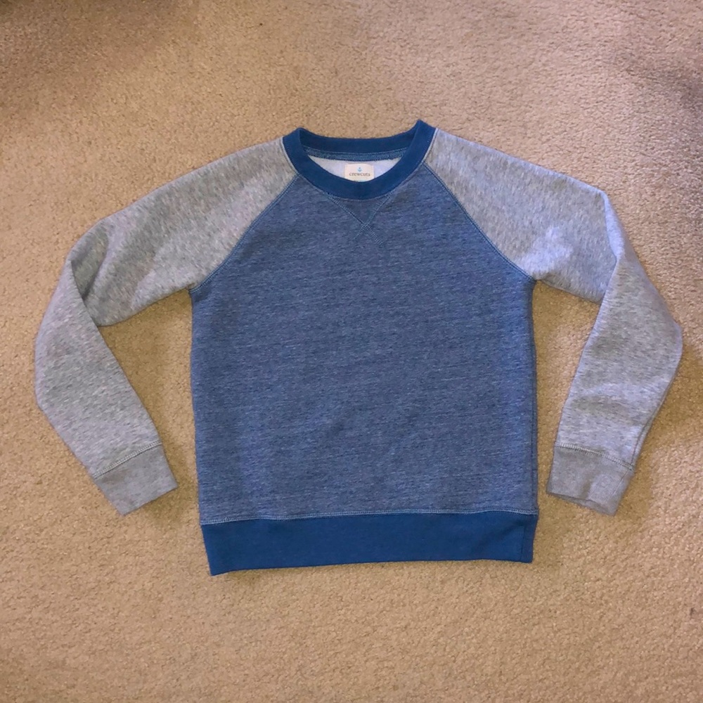 SOLD J. crew “crewcuts” block coloring crewneck sweatshirt